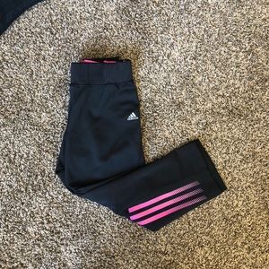 Adidas crop leggings